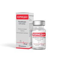 Кормедан раствор для инъекций для собак фл. 0,75мг/мл 8мл Кормедан раствор для инъекций для собак фл. 0,75мг/мл 8мл