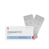 Лидамитол Табс таблетки п/о плен. 150мг 30шт