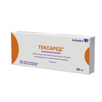 Тексаред лиофилизат для приг. раствора для инъекций фл. 20мг 5шт+Вода для инъекций амп. 2мл 5шт миниатюра фото №3