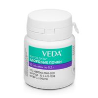 Veda Фитоэлита здоровые почки таблетки для кошек и собак 200мг 50шт миниатюра фото №3