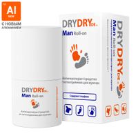 Антиперспирант от потоотделения парфюмированный для мужчин Man Dry Dry/Драй Драй фл. 50мл миниатюра фото №2