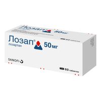 Лозап таблетки п/о плен. 50мг 60шт миниатюра фото №3