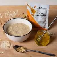 Каша овсяная быстрого приготовления витаминизированная вкус меда и миндаля ABC Healthy Food 40г миниатюра фото №2