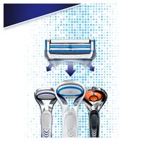 Бритва безопасная с 1 сменной кассетой Skinguard Sensitive Gillette/Жиллетт миниатюра фото №5