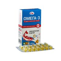 Омега-3 для взрослых и детей с 3 лет Salmonica/Салмоника капсулы 1000мг 42шт миниатюра фото №3