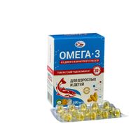 Омега-3 для взрослых и детей с 3 лет Salmonica/Салмоника капсулы 600мг 45шт миниатюра фото №2
