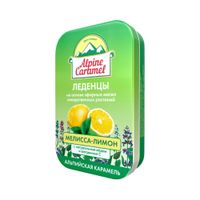 Альпийская карамель детская с натуральным медом и витамином С вкус мелиссы и лимона леденцы 3,3г жест. кор. 53г миниатюра фото №4