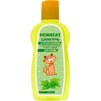 Шампунь для кошек антипаразитарный HomeCat фл. 220мл