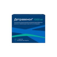 Детравенол таблетки п/о плен. 1000мг 30шт миниатюра фото №2
