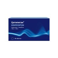 Цитипигам композитум таблетки п/о плен. 100мг+100мг 30шт миниатюра фото №2