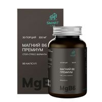 Магний В6 Премиум Stop stress formula Smartlife/Смартлайф капсулы 750мг 90шт миниатюра фото №3