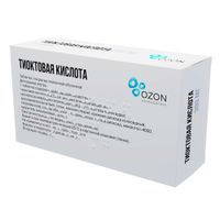 Тиоктовая кислота таблетки п/о плен. 300мг 30шт миниатюра фото №2