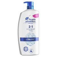 Шампунь и бальзам-ополаскиватель против перхоти 2в1 Основной уход Head&Shoulders/Хэд энд шолдерс900мл
