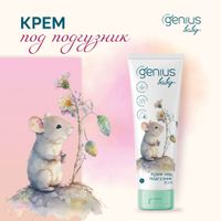 Крем под подгузник 0+ Genius Baby/Джениус Бэби 75мл миниатюра фото №3