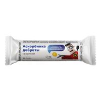 Аскорбинка доброты кислота аскорбиновая с фруктозой Vitateka/Витатека таблетки 2,9г 10шт