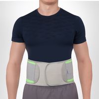 Бандаж пояснично-крестцовый Интерлин SportSupport SL B02, серый, р.XL