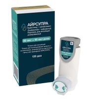 Айрсупра аэрозоль для ингаляций дозированный ингалятор 80мкг+90мкг/доза 120доз миниатюра фото №8
