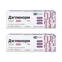 2Х Дэглюнорм раствор для подкожного введения шприц-ручка 0,25/0,5/1мг/доза 3мл+Игла 4шт 2Х Дэглюнорм раствор для подкожного введения шприц-ручка 0,25/0,5/1мг/доза 3мл+Игла 4шт
