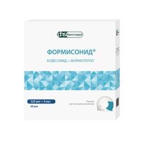 Формисонид с устройством для ингаляций порошок для ингаляций дозированный 320мкг+9мкг 60шт