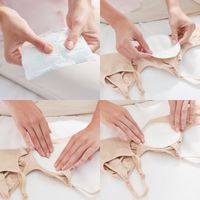 Вкладыши для бюстгралтера одноразовые с алоэ Comfy feel Pigeon/Пиджен 60шт миниатюра фото №3