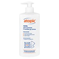 Гель для купания с головы до пяток Atopic/Атопик фл. 400мл
