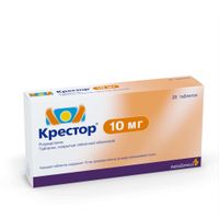 Крестор таблетки п/о плен. 10мг 28шт миниатюра фото №3