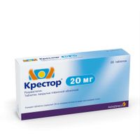 Крестор таблетки п/о плен. 20мг 28шт миниатюра фото №3