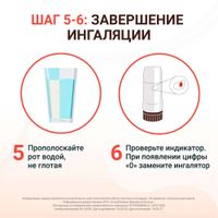 Пульмикорт Турбухалер порошок для ингаляций дозированный 200мкг/доза 100доз миниатюра фото №5