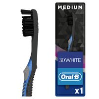Щетка зубная средней жесткости Whitening Black 3D White Oral-B/Орал-би миниатюра фото №3