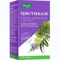 Цистикам Эвалар капсулы кишечнорастворимые 0,31г 100шт