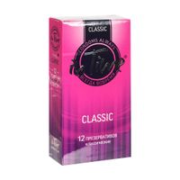 Презервативы в силиконовой смазке Classic InTime/ИнТайм 12шт