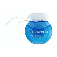 Нить межзубная тефлоновая с хлоргексидином Curaprox/Курапрокс 35м (DF820) миниатюра фото №2