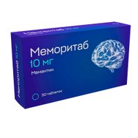 Меморитаб таблетки диспергируемые 10мг 30шт