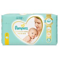 Подгузники детские одноразовые Premium Care Pampers/Памперс 4-8кг 40шт