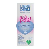 Крем восстанавливающий с ланолином и экстрактом хлопка детский Baby Librederm/Либридерм 50мл миниатюра фото №3