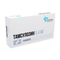Тамсулозин капсулы с пролонгированным высвобождением 0,4мг 10шт миниатюра фото №2