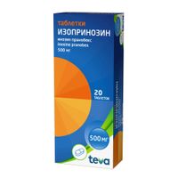 Изопринозин таблетки 500мг 20шт миниатюра фото №2