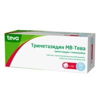 Триметазидин МВ-Тева таблетки с пролонгированным высвобождением п/о плен. 35мг 60шт миниатюра фото №2