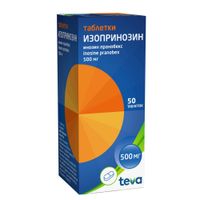 Изопринозин таблетки 500мг 50шт миниатюра фото №3