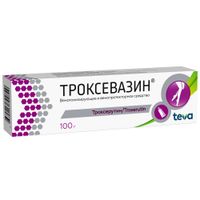 Троксевазин гель для наружного применения 2% туба 100г
