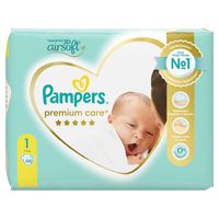 Подгузники для новорожденных Premium Care Pampers/Памперс 2-5кг 66шт р.NB миниатюра фото №4