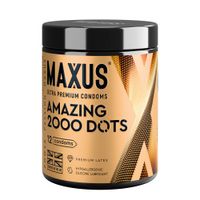 Презервативы из натурального латекса точечные Amazing Maxus/Максус 12шт