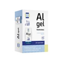 Комплекс Al Gel вкус апельсина Будь Здоров! гель для приема внутрь саше-пакет 16мл 20шт