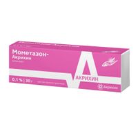 Мометазон-Акрихин крем для наружного применения 0,1% 30г миниатюра фото №3