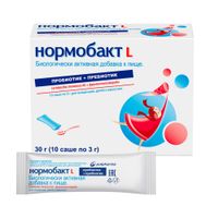 Нормобакт L саше 3г 10шт миниатюра фото №7