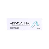 Акриол Про крем для наружного применения 2,5%+2,5% 30г
