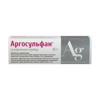 Аргосульфан крем для наружного применения 2% 15г