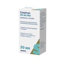 Скертцо порошок для приг. суспензии для приема внутрь фл. 20мг/мл 26,50г (50мл)+Шприц мерный с насадкой