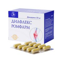 Диафлекс Ромфарм капсулы 50мг 60шт миниатюра фото №2