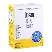 Витамин Д3+К2 Ocean Orzax/Орзакс раствор для приема внутрь 20мл Витамин Д3+К2 Ocean Orzax/Орзакс раствор для приема внутрь 20мл